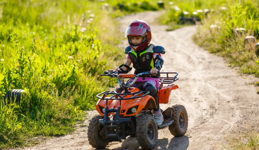 Prioritise Safety: Crucial Advice For Children Riding Mini Quad Bikes